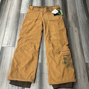 Obermeyer  Ski Snow Pants Brown - Women’s Sz 3 ( XS)See Measurements In Descr